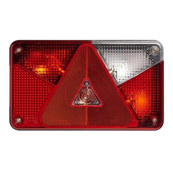 Aspöck Multipoint V Anhänger Rückleuchte rechts – 6 Funktionen, 12V, 8-Pin Easy Connector