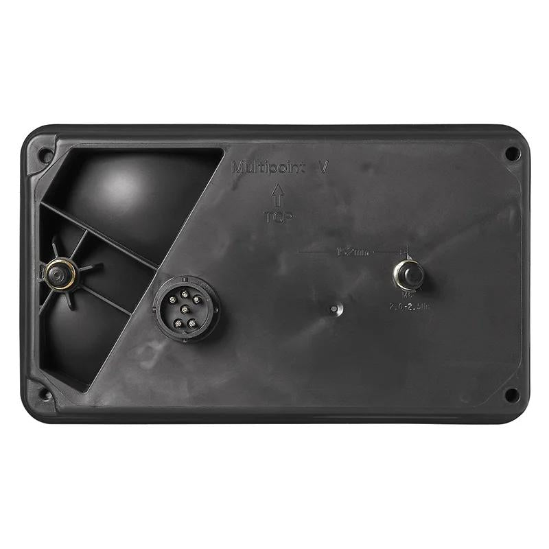Aspöck Multipoint V Anhänger Rückleuchte rechts – 6 Funktionen, 12V, 8-Pin Easy Connector