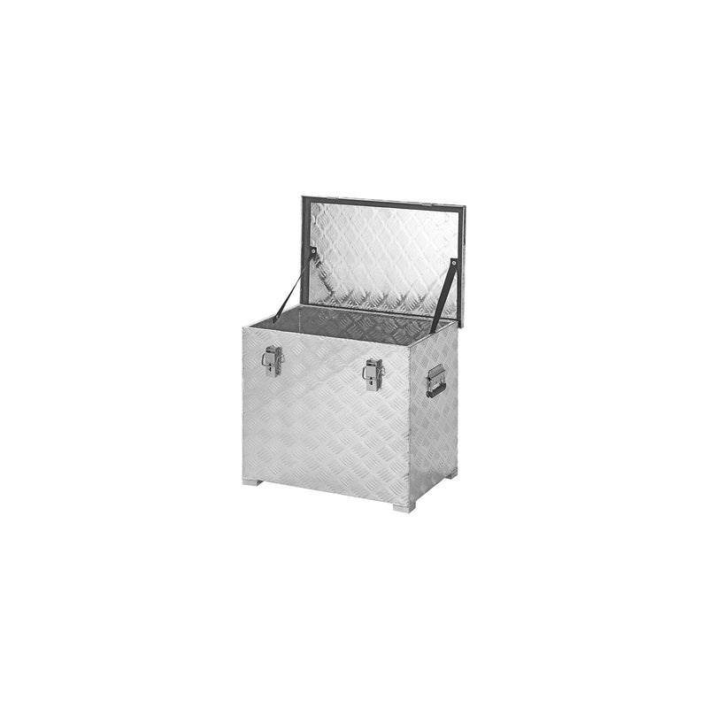 Aufbewahrungsbox Aluminium 622 x 425 x H 520 mm Alukiste flexibel verwendbar