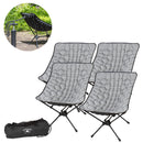 Aufblasbarer Faltstuhl Campingstuhl leicht Klappstuhl Camping Stuhl nur 1,2Kg