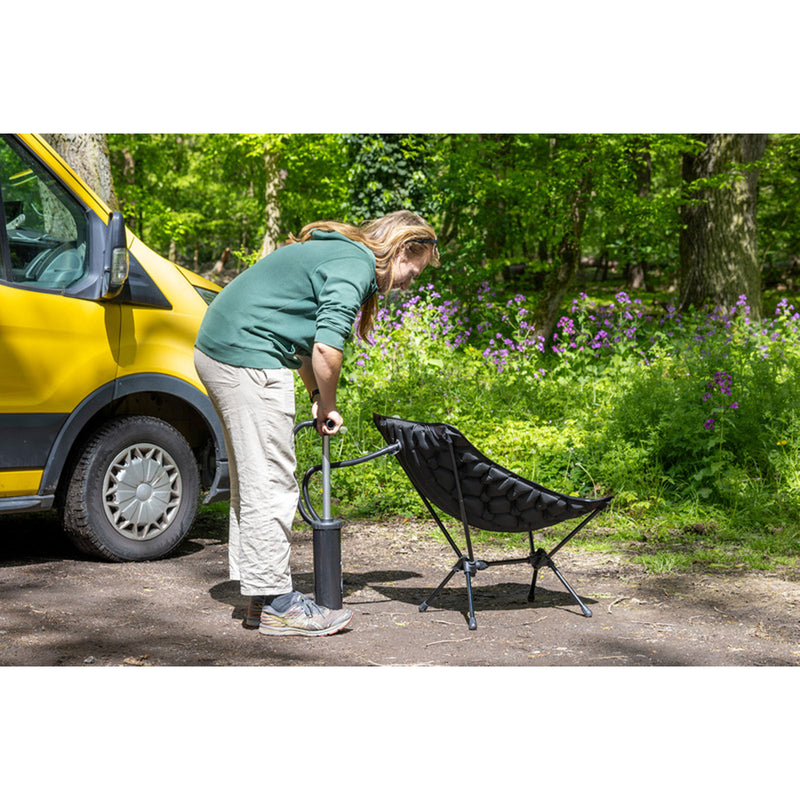 campingstühle camping klappstuhl 4x Aufblasbarer Faltstuhl Campingstuhl le Size:24-41