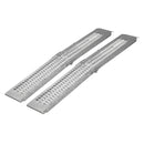 Auffahrrampe Stahl klappbar Set 2 Stück 180 x 22,5 cm 2x 225kg