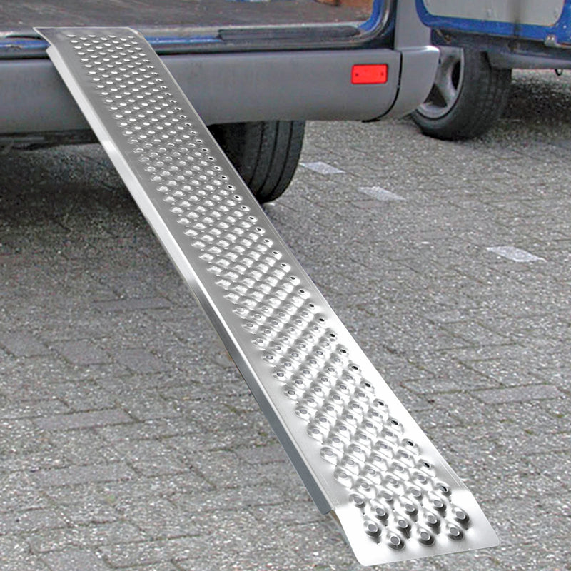 Auffahrrampe Alu 200x21cm 200Kg belastbar Auffahrrampe Verladerampe
