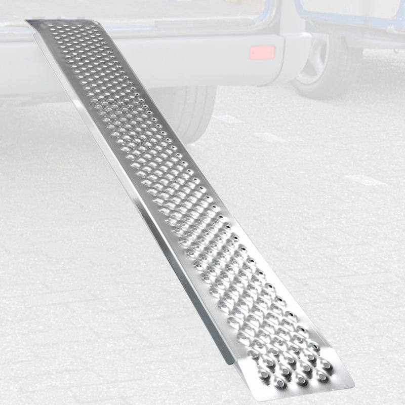 Auffahrrampe Alu 200x21cm 200Kg belastbar Auffahrrampe Verladerampe