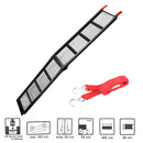 Motorrad Auffahrrampe Stahl klappbar 203 cm x 28 cm 340 Kg Tragegriff 🏍️