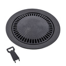 Grill Aufsatzplatte für Gaskocher