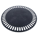 Grill Aufsatzplatte für Gaskocher