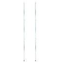 Aufstellstange für Sonnensegel 204 cm 3-geteilt stahlverzinkt