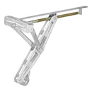 4x Universelle Ausdrehstütze , 4400 kg Stütze Caravan 597x280x497mm Kurbelstütze