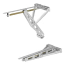 Universelle Ausdrehstütze bis 750 kg Stütze Caravan 567x280x495mm Kurbelstütze