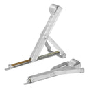 4x Universelle Ausdrehstütze bis 2000 Kg Stütze 460x195x440mm Kurbelstütze