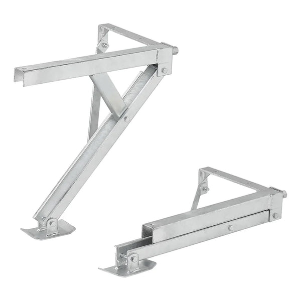 2 Stück Ausdrehstütze links und rechts 600 kg kompakt Stütze Caravan Eckstütze