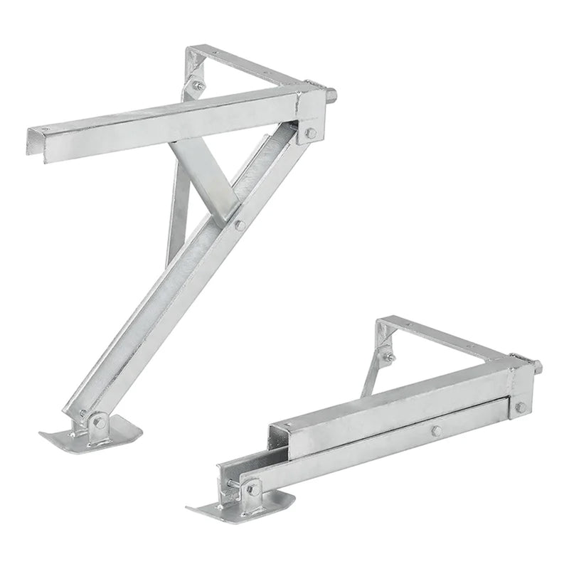 2 Stück Ausdrehstütze links und rechts 600 kg kompakt Stütze Caravan Eckstütze