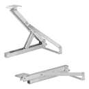 4 Stück Ausdrehstütze links und rechts 860 kg kompakt Stütze Caravan Eckstütze