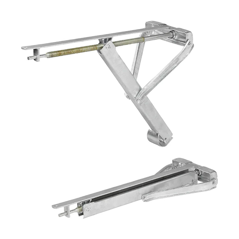 2x Universelle Ausdrehstütze, 1600 kg Stütze Caravan 605x260x500mm Kurbelstütze