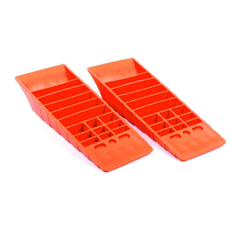 Ausgleichskeile ST.LA. "Strong", 3,5T/Achse, 46x15/17x8 cm, rot