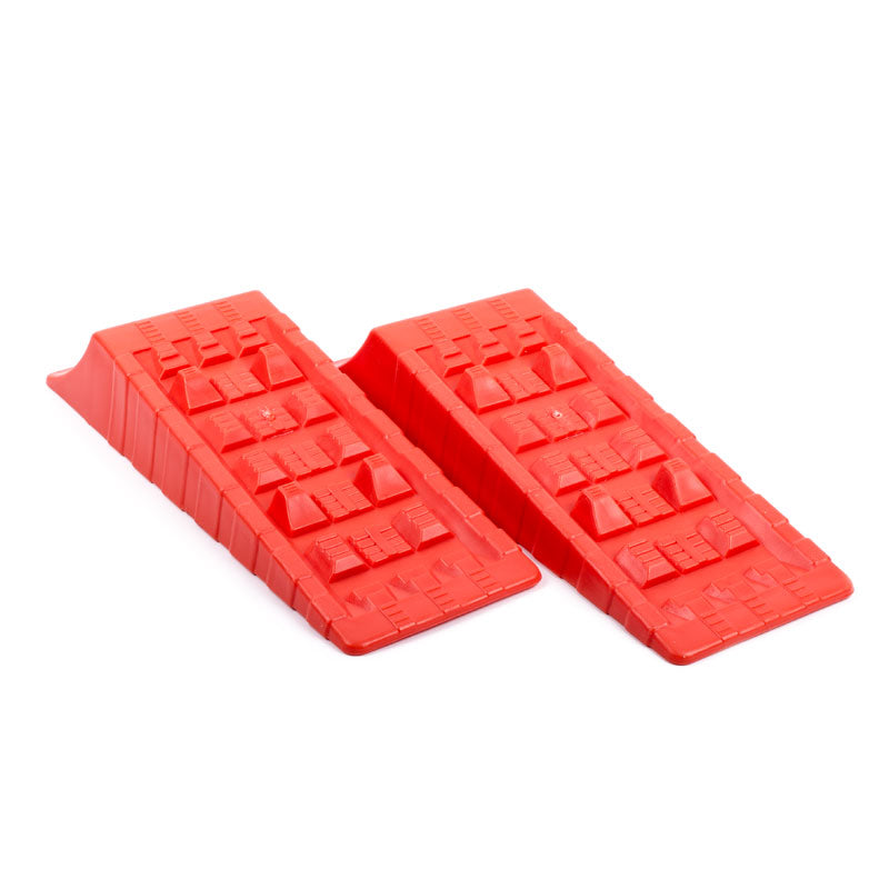 Ausgleichskeile ST.LA. "Strong", 3,5T/Achse, 46x15/17x8 cm, rot