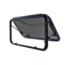 Ausstellfenster Echtglas 90x45cm Seitenfenster Insektenschutz Rollo Dichtmasse