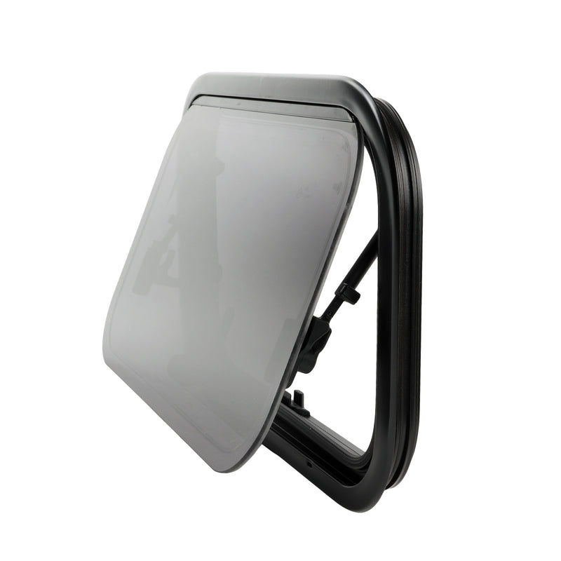 Ausstellfenster Acrylglas 50x30 cm Seitenfenster Insektenschutz Rollo Dichtmasse