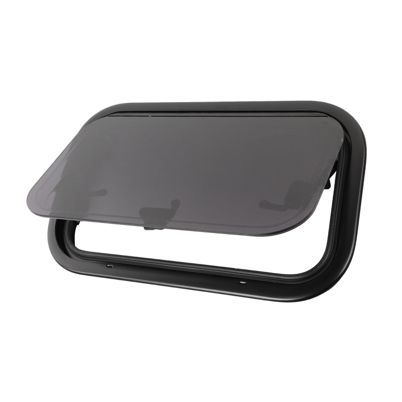 Ausstellfenster Acrylglas 50x30 cm Seitenfenster Insektenschutz Rollo Dichtmasse