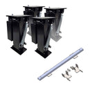 Autolift Set 4 Hubstützen bis 5t, inkl. Adaptersatz passend für Ducato X250/290