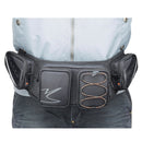 Bauchtasche Kappa RA306, Motorradtasche Gürteltasche schwarz