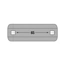 Befestigungssatz für TopCamp Dachzelt "DOUBLE-UP" in verschiedenen Größen