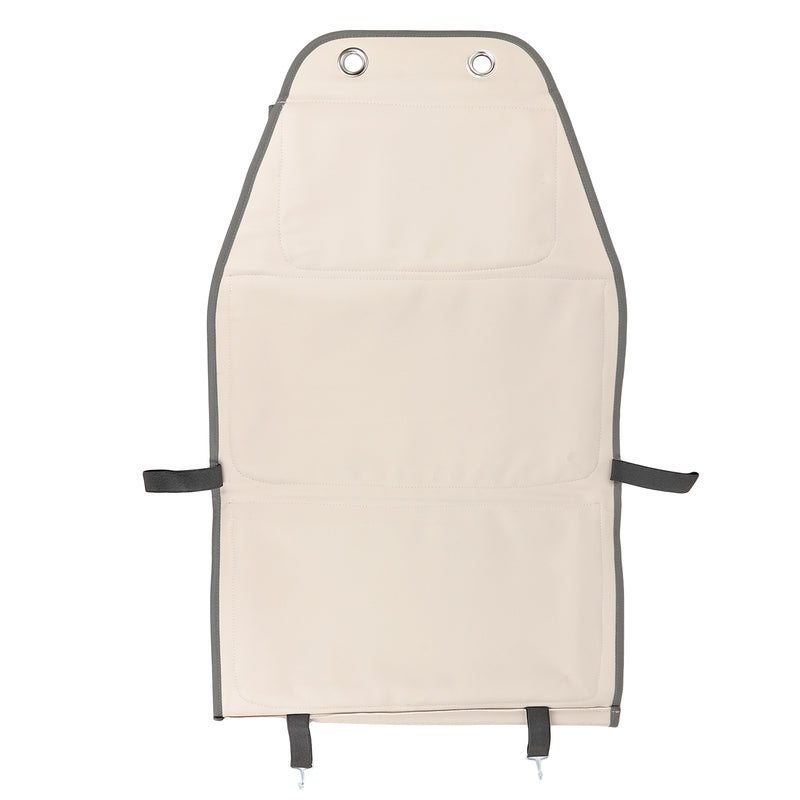 2er Set Rücksitztasche Sitz Organizer 3 Fächer zu verwenden mit VW T5 T6 Beige
