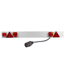 Anhänger Beleuchtungsbalken, Nebelschlussleuchte, 5M Anschlusskabel