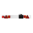 Anhänger Beleuchtungsbalken, Nebelschlussleuchte, 5M Anschlusskabel