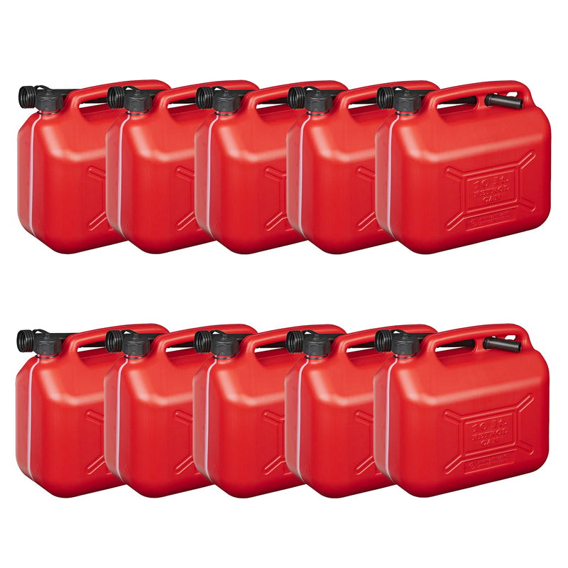10 x Kraftstoffkanister 10L Kunststoff Benzinkanister Reserve Diesel