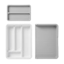 Besteckkasten ausziehbar 6-7 Fächer Besteckeinsatz bis 40x31,5x6cm Campingküche