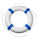 Bootsring Bootsdeko Schiffsdeko Deko für Yacht Ø600mm weiß/blau