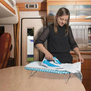 Reise-Bügelbrett Camping Bügelbrett extra kompakt für unterwegs Tischbügelbrett