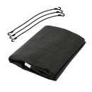 deiwo® Bugschutzplane für Wohnwagen 160x160 cm – Wetterfest Befestigung mit Kederschnur