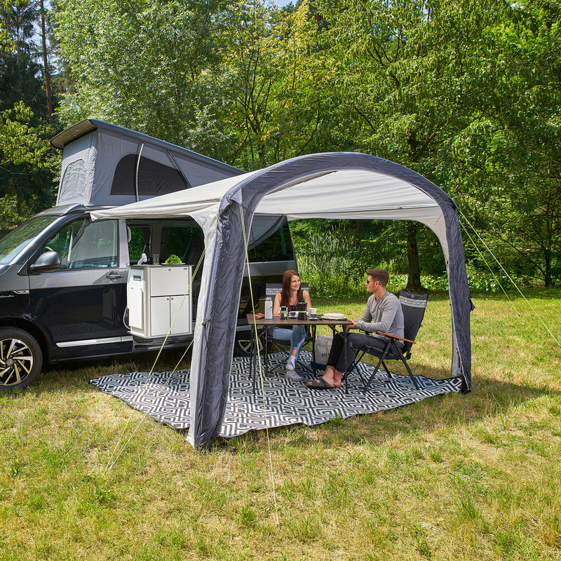 Bus-Sonnenvordach ANTIGUA AIR 310 x 250 cm 5 / 8 mm Keder Schleusenstab