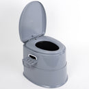 Camp4 teilbare Campingtoilette mit Toilettenpapierhalter Camping Eimertoilette