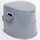 Camp4 teilbare Campingtoilette mit Toilettenpapierhalter Camping Eimertoilette