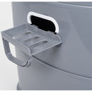 Camp4 teilbare Campingtoilette mit Toilettenpapierhalter Camping Eimertoilette