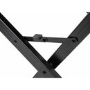 4x Campingstuhl klappbar Klappstuhl Gartenstuhl + Kopfpolster Beinauflage, Hocker