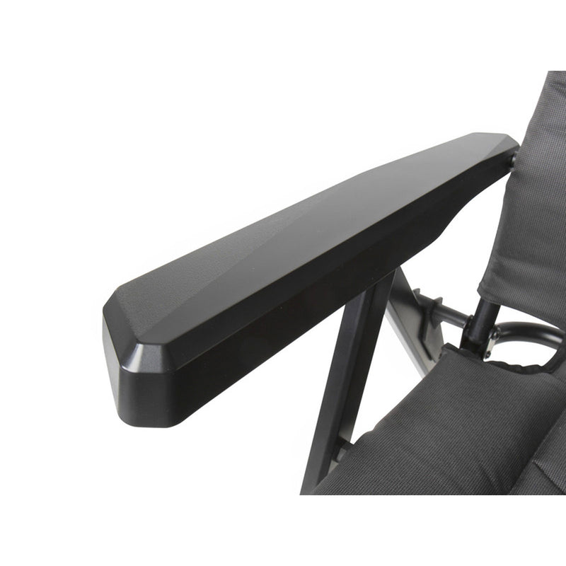 Campingstuhl klappbar Klappstuhl Gartenstuhl Faltstuhl ergonomisch + Kopfpolster
