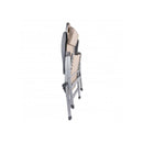 2x Via Mondo Campingstuhl Cozy Relax II, Klappstuhl 7 Pos. breite Armlehnen, Alu – ViaMondo