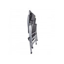 4x Via Mondo Campingstuhl Cozy Relax II, Klappstuhl 7 Pos. breite Armlehnen, Alu – ViaMondo