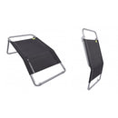 Via Mondo Hocker Anthrazit, Fußstütze für Primo- Cozy- und Comfort-Serie, Alu