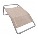 Via Mondo Hocker Beige, Fußstütze für Primo- Cozy- und Comfort-Serie, Alu – ViaMondo