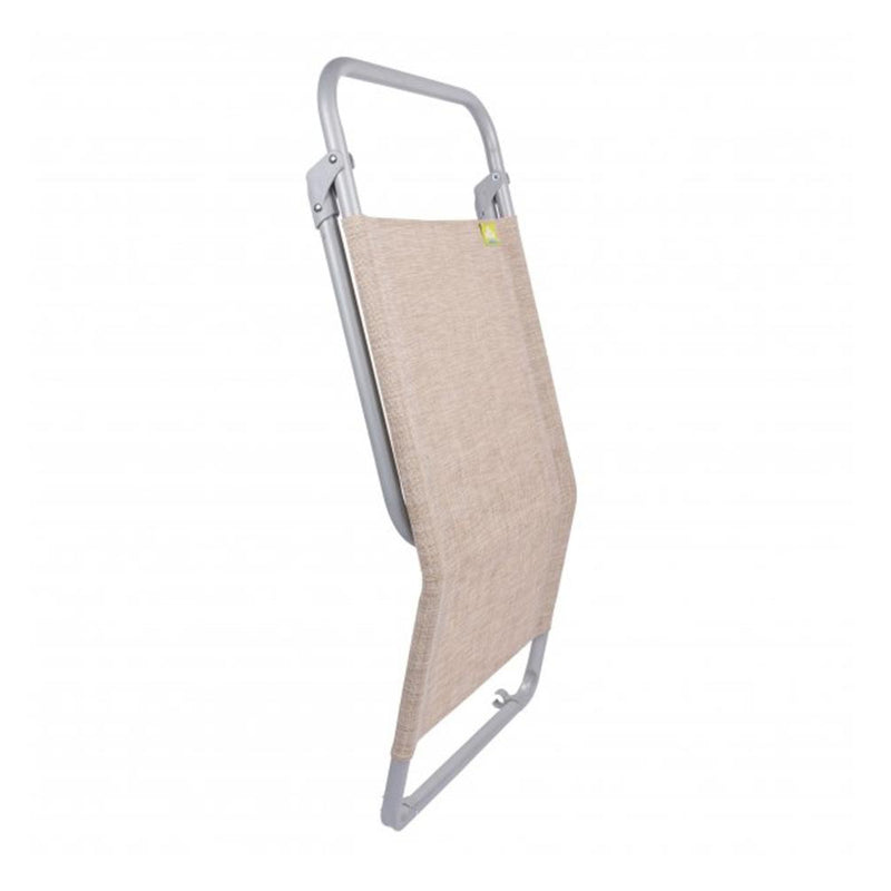 Via Mondo Hocker Beige, Fußstütze für Primo- Cozy- und Comfort-Serie, Alu