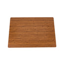 Campingtisch Klapptisch 100x68cm Gartentisch klappbar in Bambus-Optik, Aluminium