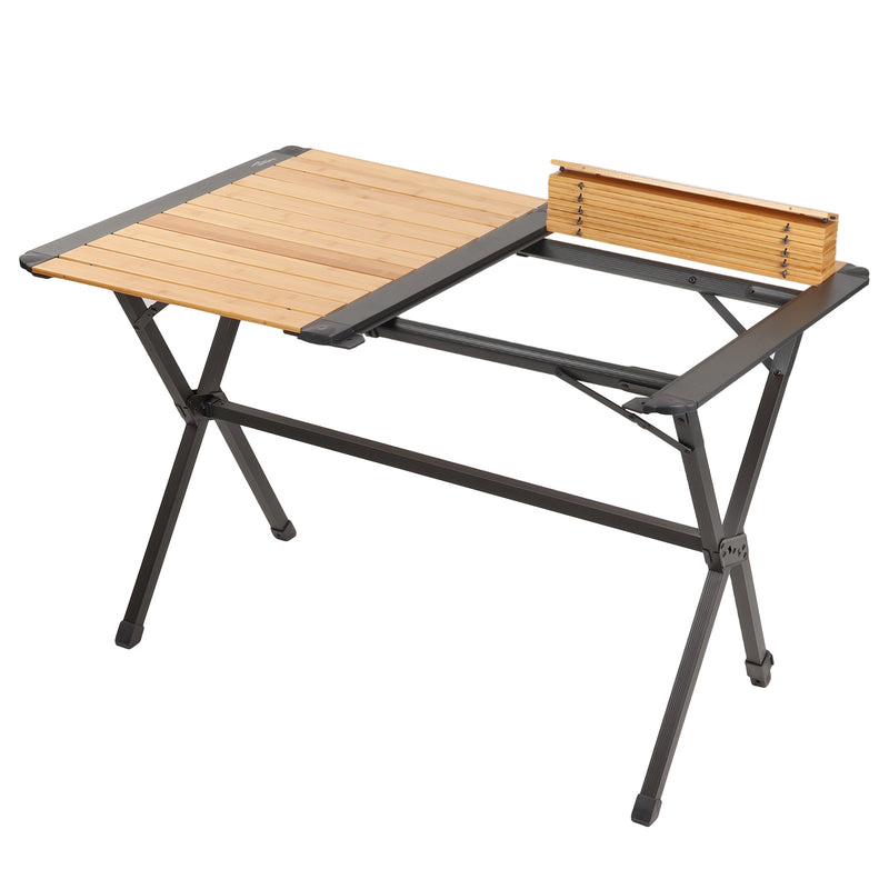 bo camp tisch bambus Aluminium Bambus Campingtisch 