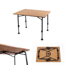 Camp4 Campingtisch TJÖRN 80 Garten - Klapptisch Leichtgewicht 80 x 60 cm