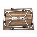 Campingtisch TYRESTA 80 Garten - Klapptisch in edlem Holz-Design 60 x 80 cm